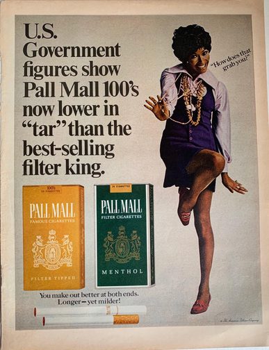 Anunci publicitari antic de cigarretes